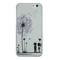 Dandelion Love Pattern PC Hard Back Cover Case for iPhone 6