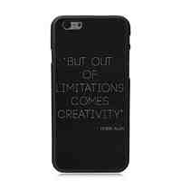 Out of Limitations Design PC Hard Case for iPhone 5C