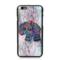 Colorful Elephant Design PC Hard Case for iPhone I5