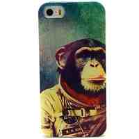 Ape Pattern Ultrathin TPU Soft Case for iPhone 5/5S