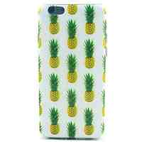 Yellow Pineapple Pattern TPU Soft Case for iPhone 5C