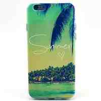 Coconut Tree Pattern TPU Soft Case for iPhone 5C