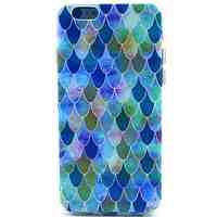 Flake Pattern TPU Soft Case for iPhone 5C