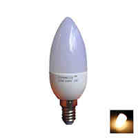 FRANLITE™ C37 E14 6W(=Incan 50W)  3000K Warm White CRI>80 8x5630SMD LED 550LM LED Light Candle Bulb (AC 220-240V)