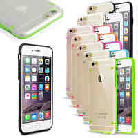 Ultra Transparent Light Cover Case for iPhone 6 (Assorted Colors)