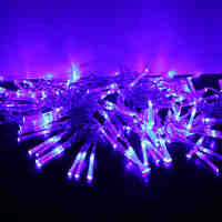 10M 100-LED Colorful Light 8-Mode LED String Lamp (220V)