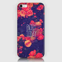 Rose Pattern Back Case for iPhone 6