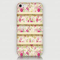 Wildflower Pattern Back Case for iPhone 6