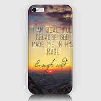 Sunset Seascape Pattern Back Case for iPhone 6