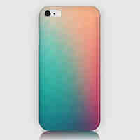 Gradient Pattern Back Case for iPhone 6