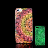 Aztec Mandala Pattern Glow in the Dark Hard Case for iPhone 5 / iPhone 5 S