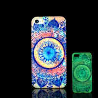 Aztec Mandala Pattern Glow in the Dark Hard Case for iPhone 5 / iPhone 5 S