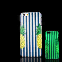 Pineapple Pattern Glow in the Dark Case for iPhone 6 Cover