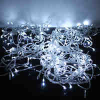 30M 300-LED White Light 8 Sparkling Modes LED Fairy String Lamp for Christmas (220V)