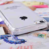 Transparent PC Back Cover Case for iPhone 5C