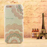 Beautiful Flowers Pattern Dermatoglyph Hard Case Cover for iPhone 6