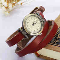 Women's Bohemian Watches Three Leather Watch