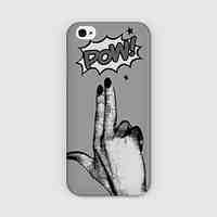 Pow Cool Word Pattern PC Phone Case Back Cover for iPhone 6 Case