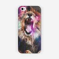 The Roaring of a Lion Pattern PC Phone Case Back Cover for iPhone 6 Case