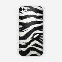 White Tiger Leopard Grain Pattern PC Phone Case Back Cover for iPhone 6 Case