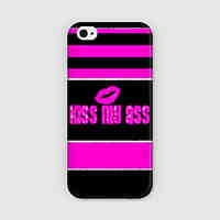 Kiss My Ass Pattern  PC phone Case Back Cover for iPhone 6 Plus Case