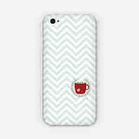 Creasing Cups Pattern PC phone Case Back Cover for iPhone 6 Plus Case