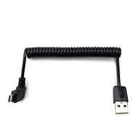 Micro USB 90 Degree Angle Bend Android Phone  Charger Cable Data Cable 1 Meter