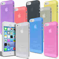 Ultra Thin Light Cover Case for iPhone 5/5S (Assorted Colors)