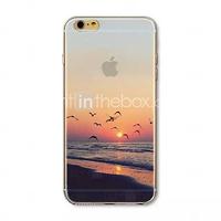 Sunrise at sea Pattern acrylic Hard Case for iPhone 6