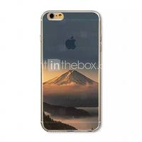 Clouds Snow Mountain Pattern acrylic Hard Case for iPhone 6