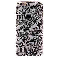 Cartoon Letters TPU Soft Case for iPhone 6