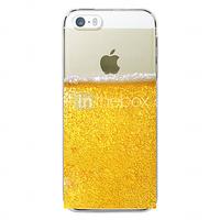 Beer Bubble Design Hard Case for iPhone 5/5S