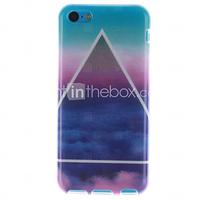 The Sky Cloud Pattern TPU Soft Case for iPhone 5C