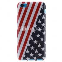 The American Flag Design TPU Soft Case for iPhone 5C