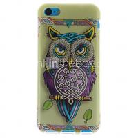 Personality Owls TPU Soft Case for iPhone 5C