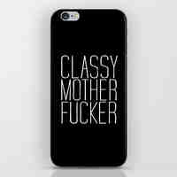 Classy Motherfucker Pattern Back Case for iPhone 6