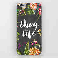 Thug Life Pattern Back Case for iPhone 5/5S