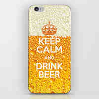 Crown Beer Pattern Back Case for iPhone 5/5S