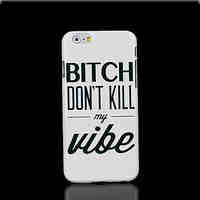 Phrase Pattern Cover for iPhone 6 Case