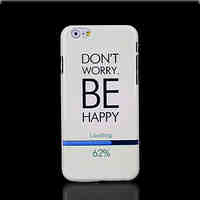 Phrase Pattern Cover for iPhone 6 Case