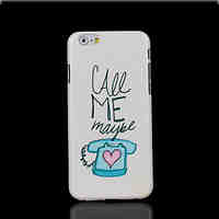 Phrase Pattern Cover for iPhone 6 Case