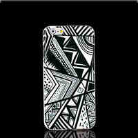 Aztec Mandala Flower Pattern Cover for iPhone 6 Case