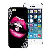 The Sexy Lip design Aluminum Hard Case for iPhone 5C