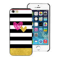 The Stripe Design Aluminum Hard Case for iPhone 5C