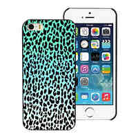 Blue Leopard Print Design Aluminum Hard Case for iPhone 5C