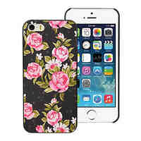 The Elegant Flower Design Aluminum Hard Case for iPhone 5C