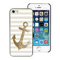 The Golden Anchor Design Aluminum Hard Case for iPhone 5C