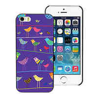 Birds Design Aluminum Hard Case for iPhone 5C