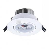 MORSEN 3W 250-300LM Support Dimmable LED Panel Lights LED Receseed Lights(110V)