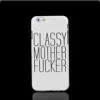 Phrase Pattern Cover for iPhone 6 Plus Case